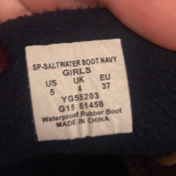 Sperry boots - Picture 3 of 3